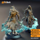 Buy 3d miniature Elf / Genasi. Monk / Warlock / Sorcerer. Indelian Katarin – Ocean Soul Sorcerer. DnDuck Miniatures Store. 3D figures of characters, elves, monsters, bestiaries, landscape, dragons figures and accessories for role-playing games