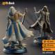 Buy 3d miniature Human Fighter / Rogue / Warlock. William Jones – Revenant of the Damned Galleon. DnDuck Miniatures Store. 3D figures of characters, elves, monsters, bestiaries, landscape, dragons figures and accessories for role-playing games