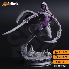 Buy  Xira Elineri – Assassin of the Waxing Moon . DnDuck Miniatures Store. 3D figures of characters, elves, monsters, bestiaries, landscape, dragons figures and accessories for role-playing games