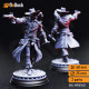 Buy 3d miniature Human Fighter. Arkham Ravenswood – Hunter of the Defiled. DnDuck Miniatures Store. 3D figures of characters, elves, monsters, bestiaries, landscape, dragons figures and accessories for role-playing games