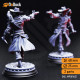 Buy 3d miniature Human Fighter. Arkham Ravenswood – Hunter of the Defiled. DnDuck Miniatures Store. 3D figures of characters, elves, monsters, bestiaries, landscape, dragons figures and accessories for role-playing games