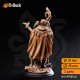 Buy 3d miniature Human Druid. Gwambari – Animal Friend Shaman. DnDuck Miniatures Store. 3D figures of characters, elves, monsters, bestiaries, landscape, dragons figures and accessories for role-playing games