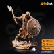 Buy 3d miniature Human Fighter. Nils Olav – The Heartland Hero. DnDuck Miniatures Store. 3D figures of characters, elves, monsters, bestiaries, landscape, dragons figures and accessories for role-playing games