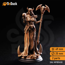 Buy  Hel – Maiden of Death . DnDuck Miniatures Store. 3D figures of characters, elves, monsters, bestiaries, landscape, dragons figures and accessories for role-playing games