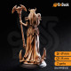 Buy 3d miniature Human Warlock / Sorcerer. Hel – Maiden of Death. DnDuck Miniatures Store. 3D figures of characters, elves, monsters, bestiaries, landscape, dragons figures and accessories for role-playing games