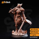 Buy 3d miniature Elf Fighter / Ranger. Estelia – Renegade Golden Griffin. DnDuck Miniatures Store. 3D figures of characters, elves, monsters, bestiaries, landscape, dragons figures and accessories for role-playing games