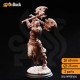 Buy 3d miniature Orc Barbarian. Tekrana of the Bloodfangs. DnDuck Miniatures Store. 3D figures of characters, elves, monsters, bestiaries, landscape, dragons figures and accessories for role-playing games