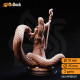 Buy 3d miniature Elf Druid / Warlock / Sorcerer Zarya – Sun Elf Snake Sorceress. DnDuck Miniatures Store. 3D figures of characters, elves, monsters, bestiaries, landscape, dragons figures and accessories for role-playing games