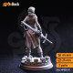 Buy 3d miniature Human Fighter. Lieutenant Gwendolen Proud – Senior Justiciar. DnDuck Miniatures Store. 3D figures of characters, elves, monsters, bestiaries, landscape, dragons figures and accessories for role-playing games