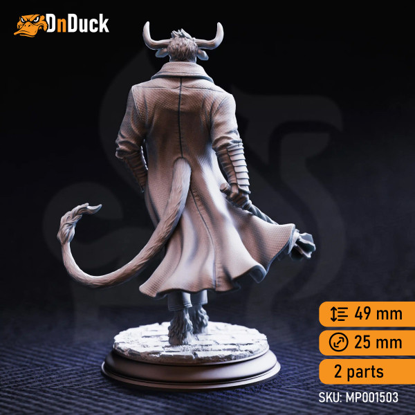 Buy 3d miniature Beastfolk. Barbarian / Fighter. Marchese di Houf – Boss of Nova-Rossa. DnDuck Miniatures Store. 3D figures of characters, elves, monsters, bestiaries, landscape, dragons figures and accessories for role-playing games