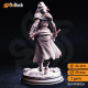 Buy 3d miniature Human / Elf  Ranger / Rogue Delyna ro Unviel – Blade of Justice. DnDuck Miniatures Store. 3D figures of characters, elves, monsters, bestiaries, landscape, dragons figures and accessories for role-playing games