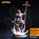 Buy 3d miniature Human Cleric / Sorcerer Sara Rosewood – Cleric of Cedhelieth. DnDuck Miniatures Store. 3D figures of characters, elves, monsters, bestiaries, landscape, dragons figures and accessories for role-playing games