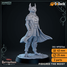 Buy  Fidigree the Moist . DnDuck Miniatures Store. 3D figures of characters, elves, monsters, bestiaries, landscape, dragons figures and accessories for role-playing games
