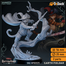 Buy  Garth Fieldar . DnDuck Miniatures Store. 3D figures of characters, elves, monsters, bestiaries, landscape, dragons figures and accessories for role-playing games