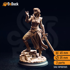 Karisia of Timberly – Half-Elf Hexblade