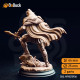 Buy 3d miniature Elf Fighter / Rogue / Warlock Seroca’s Devout – Dark Cultist Warriors. DnDuck Miniatures Store. 3D figures of characters, elves, monsters, bestiaries, landscape, dragons figures and accessories for role-playing games