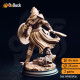 Buy 3d miniature Elf Fighter / Rogue / Warlock Seroca’s Devout – Dark Cultist Warriors. DnDuck Miniatures Store. 3D figures of characters, elves, monsters, bestiaries, landscape, dragons figures and accessories for role-playing games