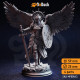 Buy 3d miniature Aasimar / Human. Fighter / Paladin. Soleria – The Judge. DnDuck Miniatures Store. 3D figures of characters, elves, monsters, bestiaries, landscape, dragons figures and accessories for role-playing games