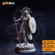 Buy 3d miniature Aasimar / Human. Fighter / Paladin. Soleria – The Judge. DnDuck Miniatures Store. 3D figures of characters, elves, monsters, bestiaries, landscape, dragons figures and accessories for role-playing games