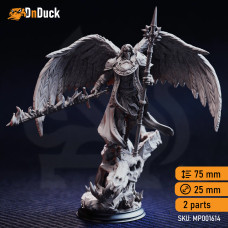 Buy  Tyrius the Reborn – Angel of Erdrydion . DnDuck Miniatures Store. 3D figures of characters, elves, monsters, bestiaries, landscape, dragons figures and accessories for role-playing games