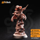 Buy 3d miniature Gnome. Sorcerer / Wizard. Pepitos the Manic – Professor of the Arcane. DnDuck Miniatures Store. 3D figures of characters, elves, monsters, bestiaries, landscape, dragons figures and accessories for role-playing games