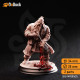 Buy 3d miniature Dwarf. Sorcerer. Korgrin Bloodstone – Fledgling Haemomancer. DnDuck Miniatures Store. 3D figures of characters, elves, monsters, bestiaries, landscape, dragons figures and accessories for role-playing games