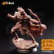 Buy 3d miniature Elf. Ranger. Indua’ne Viverik – Drow Ranger. DnDuck Miniatures Store. 3D figures of characters, elves, monsters, bestiaries, landscape, dragons figures and accessories for role-playing games