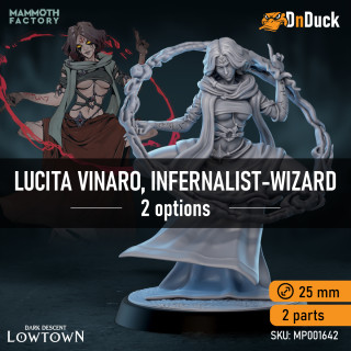 Lucita Vinaro, Infernalist-Wizard