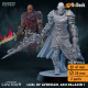 Buy 3d miniature Human. Cleric / Paladin. Luel of Avreham, Ash Paladin. DnDuck Miniatures Store. 3D figures of characters, elves, monsters, bestiaries, landscape, dragons figures and accessories for role-playing games