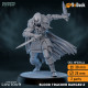 Buy 3d miniature Human. Ranger / Rogue. Sebira Mawbray, Blood Tracker Ranger. DnDuck Miniatures Store. 3D figures of characters, elves, monsters, bestiaries, landscape, dragons figures and accessories for role-playing games