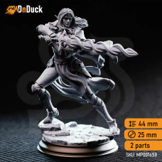 Buy  Cerindelia of House Verani – High Elf Spellsword . DnDuck Miniatures Store. 3D figures of characters, elves, monsters, bestiaries, landscape, dragons figures and accessories for role-playing games