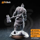 Buy 3d miniature Human. Barbarian / Fighter / Paladin. Sindan the Southern Hammer. DnDuck Miniatures Store. 3D figures of characters, elves, monsters, bestiaries, landscape, dragons figures and accessories for role-playing games