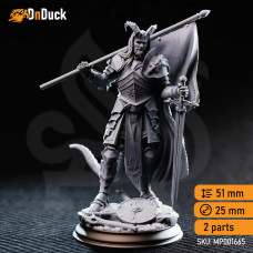The Captain – Tiefling Veteran Soldier