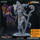 Buy 3d miniature Human. Sorcerer / Wizard. Momma Shugga. DnDuck Miniatures Store. 3D figures of characters, elves, monsters, bestiaries, landscape, dragons figures and accessories for role-playing games