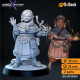 Buy 3d miniature Halfling. Druid / Sorcerer / Cleric. Halfling Empath. DnDuck Miniatures Store. 3D figures of characters, elves, monsters, bestiaries, landscape, dragons figures and accessories for role-playing games