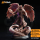 Buy 3d miniature Owlin. Sorcerer / Wizard. Hoover Brightfeather – Student of Evocation. DnDuck Miniatures Store. 3D figures of characters, elves, monsters, bestiaries, landscape, dragons figures and accessories for role-playing games