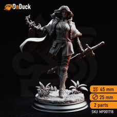 Buy  Erina of Amarth – Proctor of Canos . DnDuck Miniatures Store. 3D figures of characters, elves, monsters, bestiaries, landscape, dragons figures and accessories for role-playing games