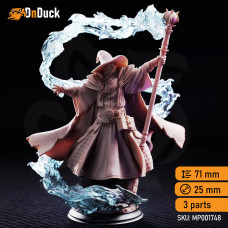 Buy  Merlin of Monmouth – Elder Wizard . DnDuck Miniatures Store. 3D figures of characters, elves, monsters, bestiaries, landscape, dragons figures and accessories for role-playing games