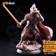 Buy 3d miniature Tabaxi. Rogue. Puss In Boots – Tabaxi Fencer. DnDuck Miniatures Store. 3D figures of characters, elves, monsters, bestiaries, landscape, dragons figures and accessories for role-playing games