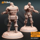 Buy 3d miniature Humanoid. Dusty Dirks, Bandit Thugs. DnDuck Miniatures Store. 3D figures of characters, elves, monsters, bestiaries, landscape, dragons figures and accessories for role-playing games