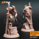 Buy 3d miniature Humanoid. Dusty Dirks, Bandit Thugs. DnDuck Miniatures Store. 3D figures of characters, elves, monsters, bestiaries, landscape, dragons figures and accessories for role-playing games