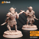 Buy 3d miniature Goblin. Urkadu Goblins, Goblin Bandits. DnDuck Miniatures Store. 3D figures of characters, elves, monsters, bestiaries, landscape, dragons figures and accessories for role-playing games