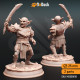 Buy 3d miniature Goblin. Urkadu Goblins, Goblin Bandits. DnDuck Miniatures Store. 3D figures of characters, elves, monsters, bestiaries, landscape, dragons figures and accessories for role-playing games