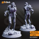 Buy 3d miniature Undead. Myceloid Minions, Fungal Zombies. DnDuck Miniatures Store. 3D figures of characters, elves, monsters, bestiaries, landscape, dragons figures and accessories for role-playing games