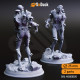 Buy 3d miniature Undead. Myceloid Minions, Fungal Zombies. DnDuck Miniatures Store. 3D figures of characters, elves, monsters, bestiaries, landscape, dragons figures and accessories for role-playing games