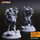 Buy 3d miniature Undead. Myceloid Minions, Fungal Zombies. DnDuck Miniatures Store. 3D figures of characters, elves, monsters, bestiaries, landscape, dragons figures and accessories for role-playing games