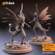 Buy 3d miniature Fairy / Pixie. Syldi, Feral Faeries (x3). DnDuck Miniatures Store. 3D figures of characters, elves, monsters, bestiaries, landscape, dragons figures and accessories for role-playing games