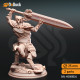Buy 3d miniature Kobold. Green Kobolds of Midorius. DnDuck Miniatures Store. 3D figures of characters, elves, monsters, bestiaries, landscape, dragons figures and accessories for role-playing games