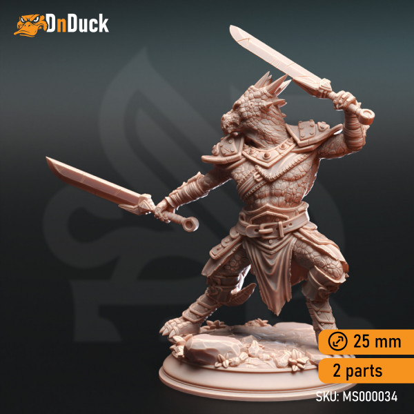 Buy 3d miniature Kobold. Green Kobolds of Midorius. DnDuck Miniatures Store. 3D figures of characters, elves, monsters, bestiaries, landscape, dragons figures and accessories for role-playing games