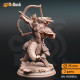 Buy 3d miniature Kobold. Green Kobolds of Midorius. DnDuck Miniatures Store. 3D figures of characters, elves, monsters, bestiaries, landscape, dragons figures and accessories for role-playing games